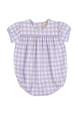 The Beaufort Bonnet Company Blythe Pima Bubble, Lauderdale Lavender Gingham