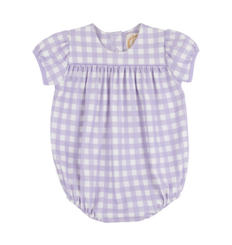 The Beaufort Bonnet Company Blythe Pima Bubble, Lauderdale Lavender Gingham
