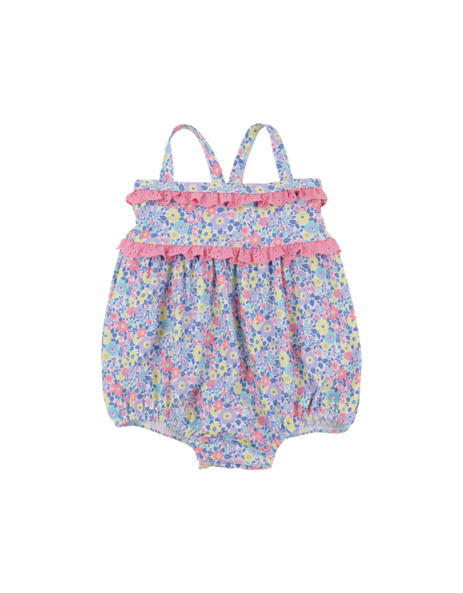 The Beaufort Bonnet Company St. Bart's Bubble Bathing Suit, Briar Patch Petals