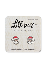 Lilliput Little Things Santa Claus Stud Earrings