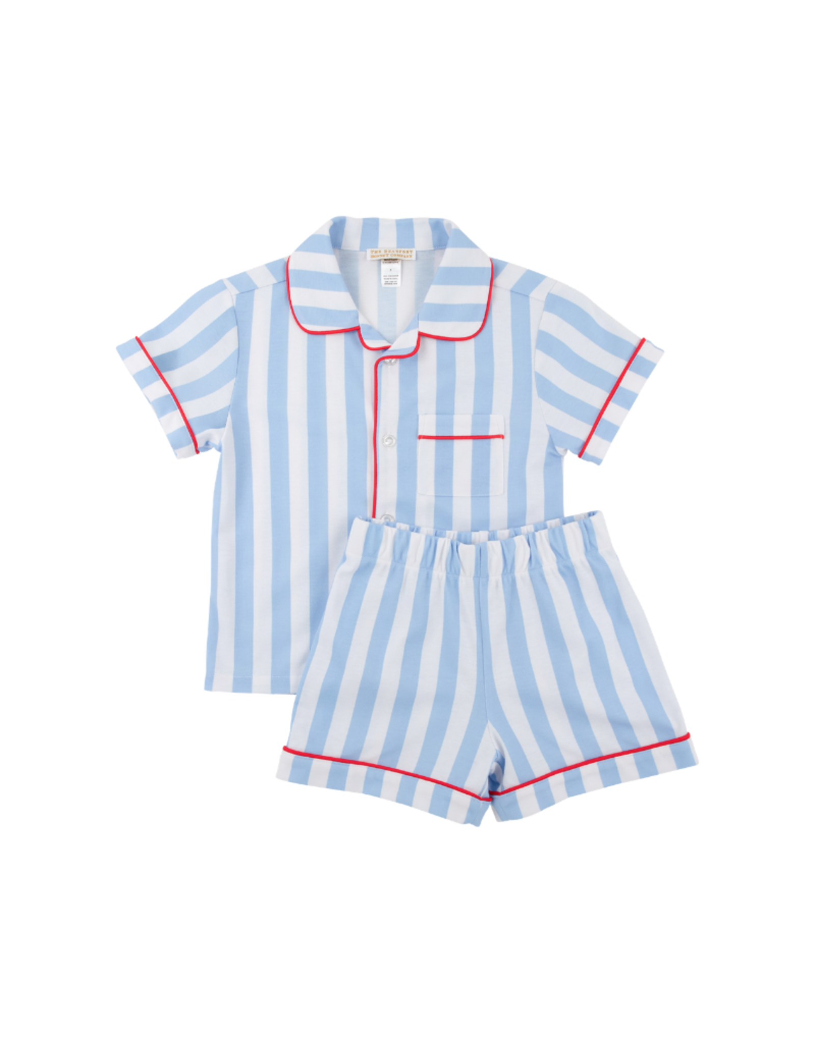 The Beaufort Bonnet Company Lock's SS Short Set, Caicos Cabana Stripe