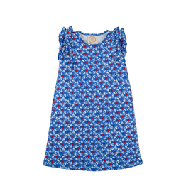 The Beaufort Bonnet Company Ruehling Ruffle Dress, Potomac Petals
