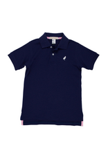 The Beaufort Bonnet Company Prim and Proper SS Polo - Nantucket Navy