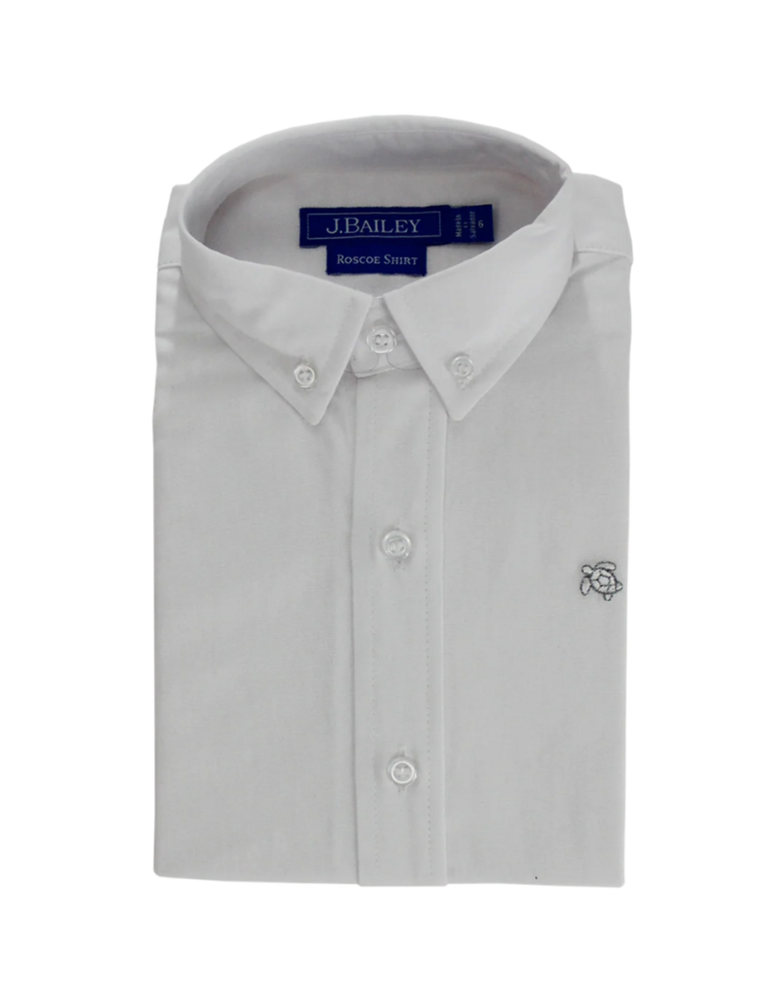 The Bailey Boys Roscoe Oxford Shirt White