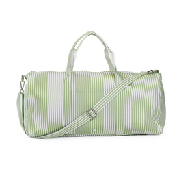 TRVL Design XL Weekender Duffel, Pimlico Stripe Sage