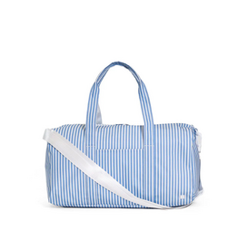 TRVL Design XL Weekender Duffel, Pimlico Stripe Chambray