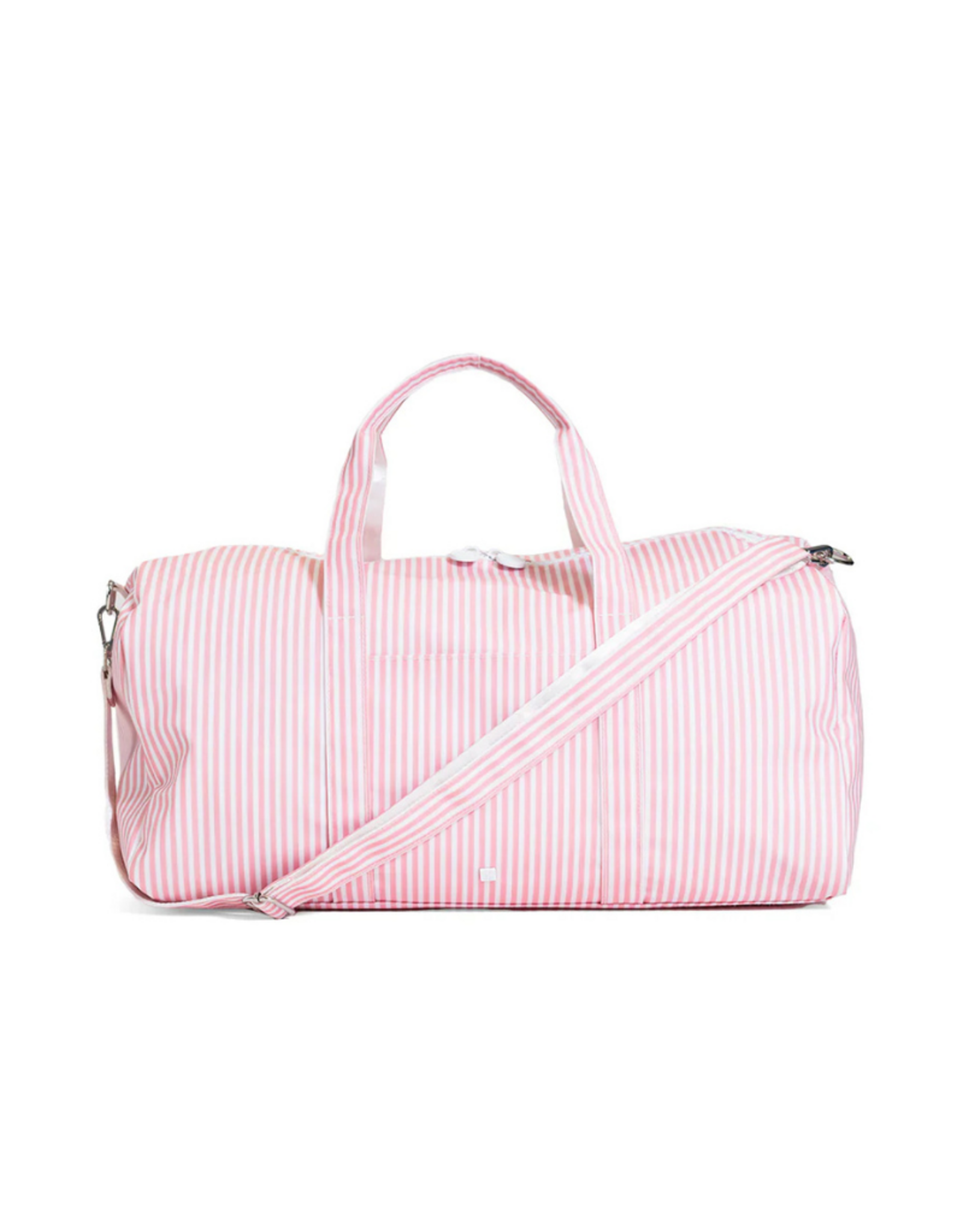 TRVL Design XL Weekender Duffel, Pimlico Stripe Dusty Rose