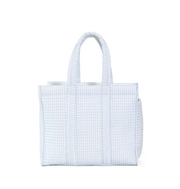 TRVL Design Quilted Mini Go Go Tote, Pimlico Stripe Blue