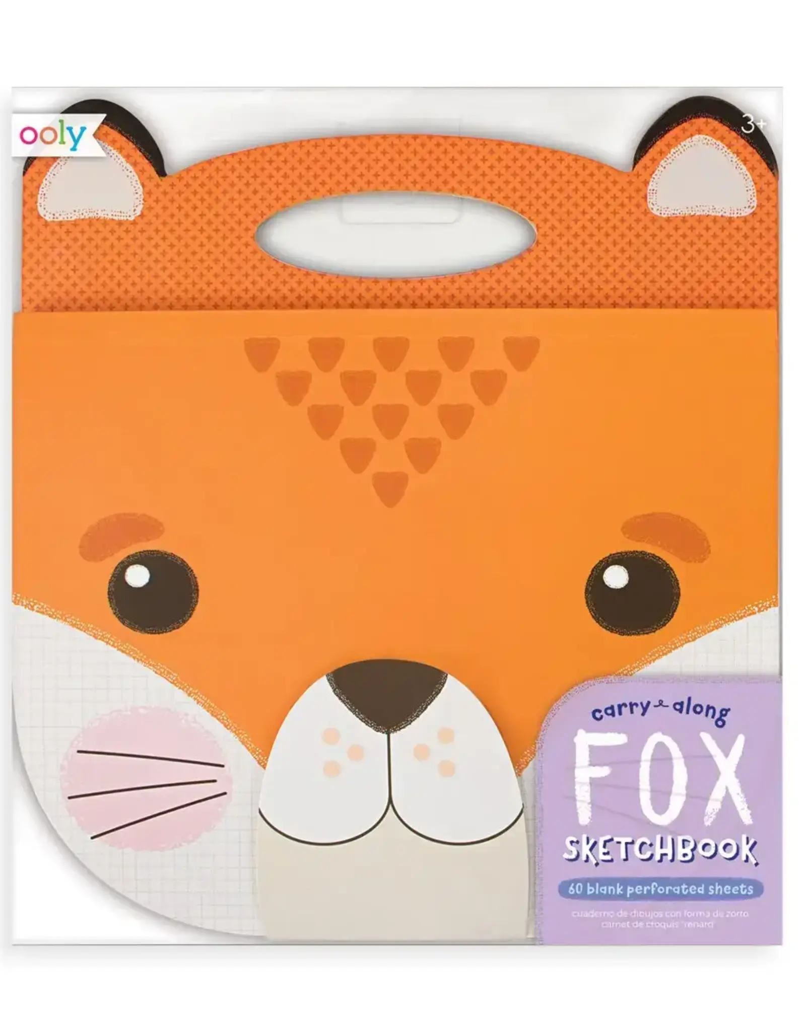 OOLY Animal Carry Along Sketchbook Fox