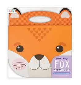 OOLY Animal Carry Along Sketchbook Fox