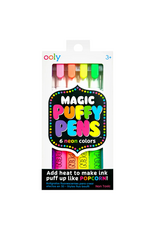 OOLY Magic Puffy Pens: Neon (Set of 6)