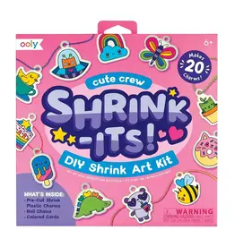 OOLY Shrink-Its! D.I.Y. Shrink Art Kit - Cute Crew