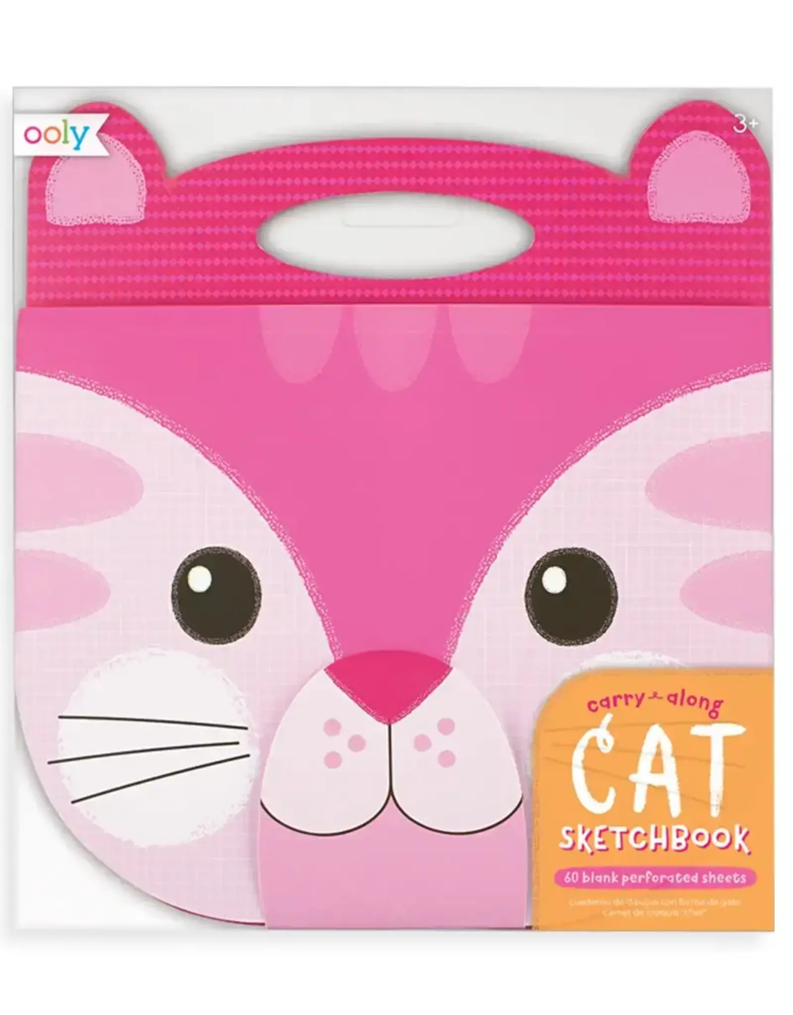 OOLY Animal Carry Along Sketchbook Cat