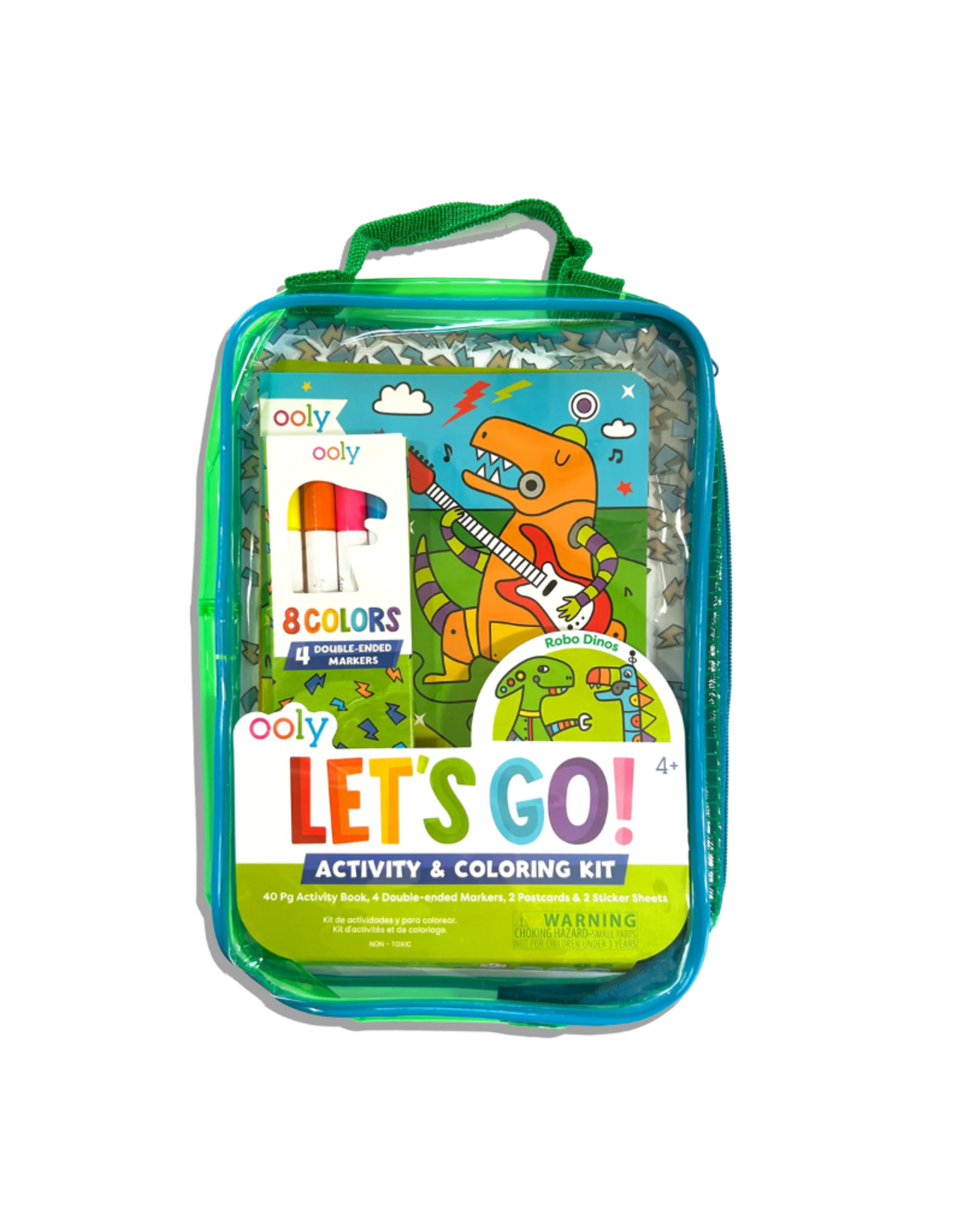 OOLY Let's Go Activity Book - Robo Dinos