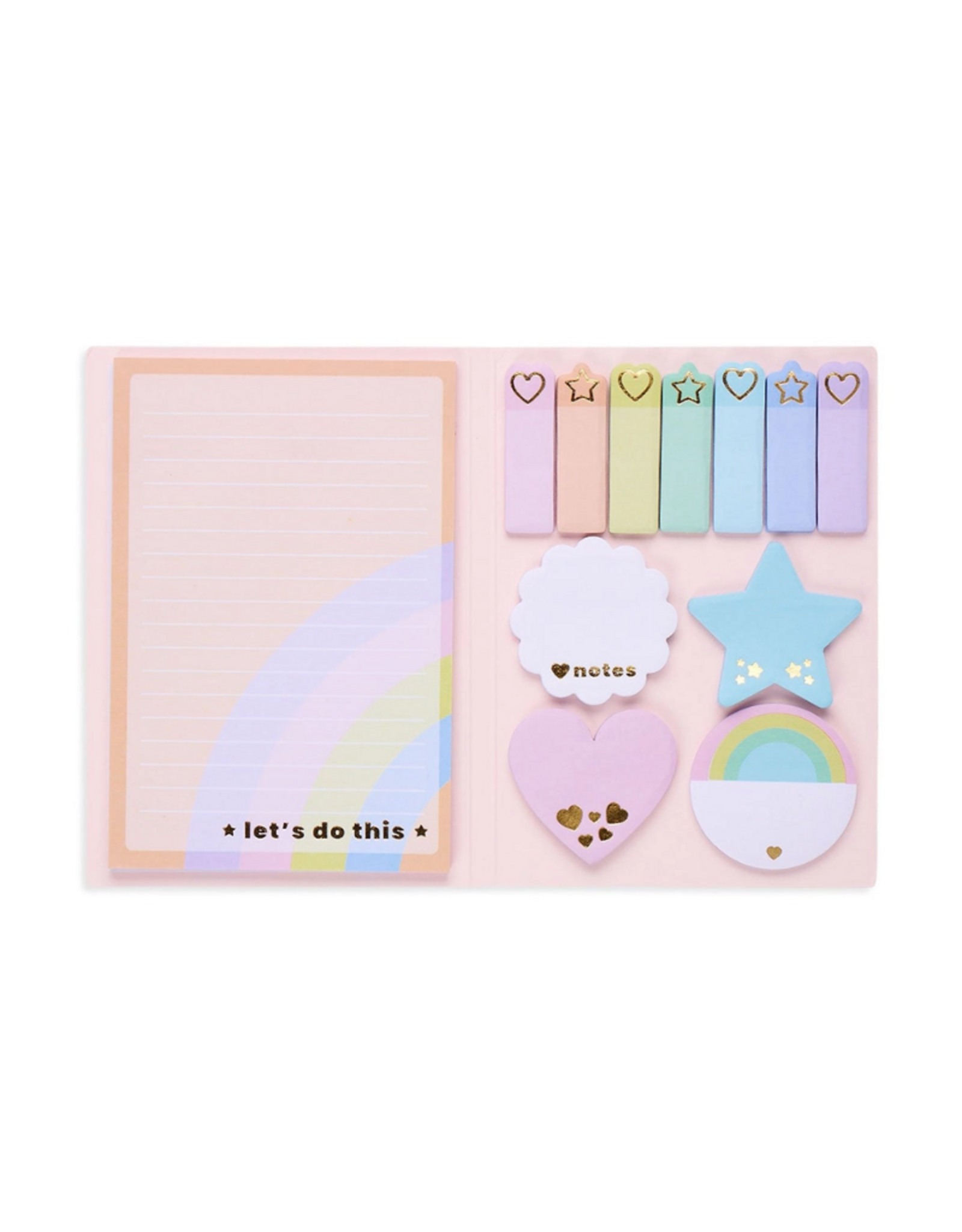 OOLY Side Notes- Pastel Rainbows
