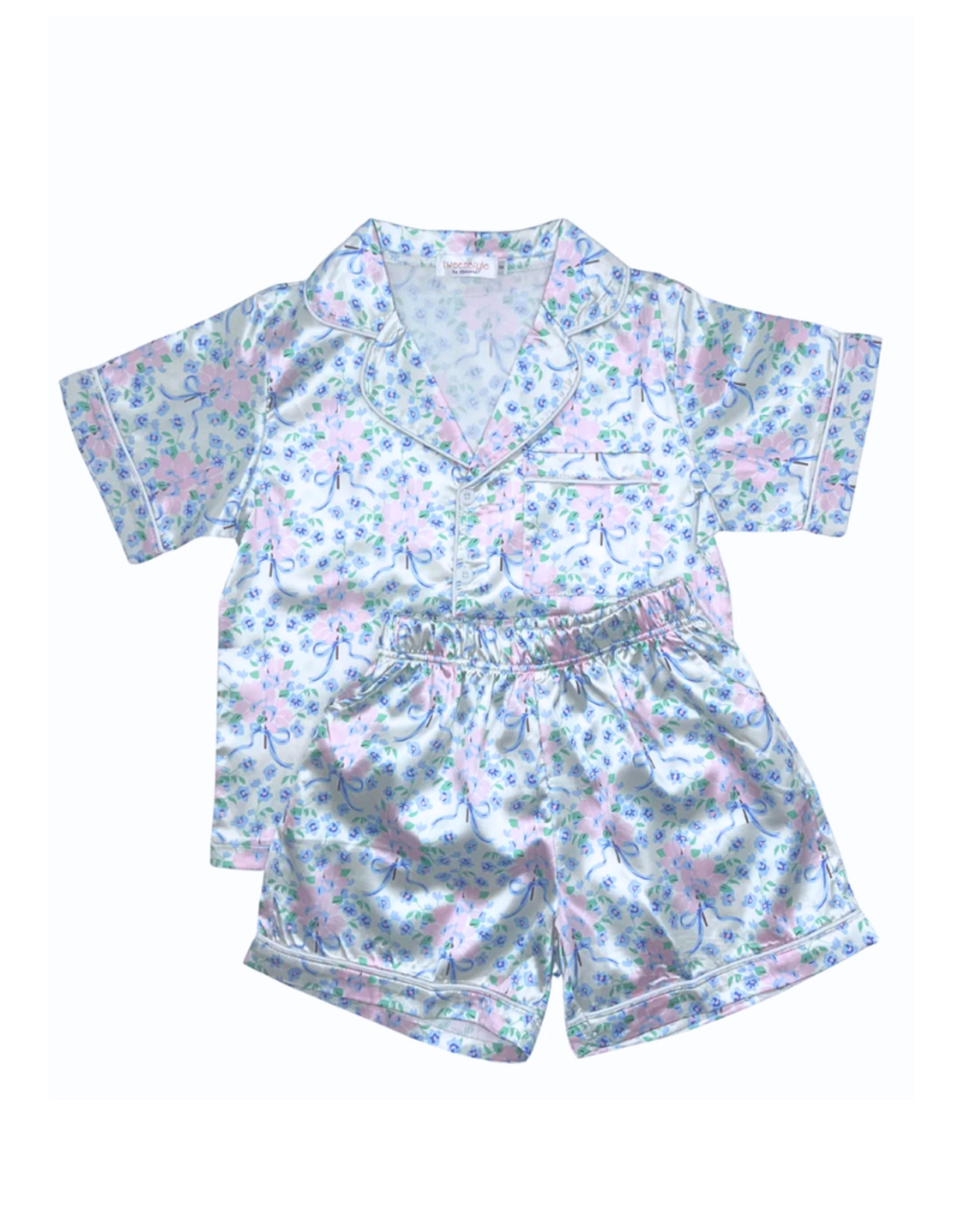 Tweenstyle Loungewear Set Elegant Floral Print