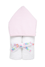 3 Marthas Big Check Everykid Towel, Pink