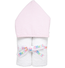 3 Marthas Big Check Everykid Towel, Pink
