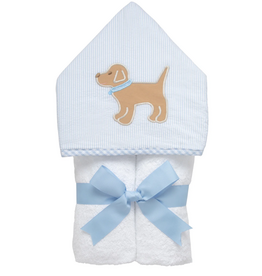 3 Marthas Puppy Everykid Towel, Blue