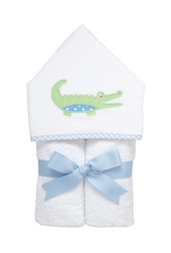3 Marthas Alligator Everykid Towel, Blue