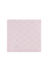 Feltman Brothers Pink Diamond Pointelle Blanket