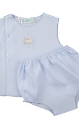 Feltman Brothers Boys Rocking Horse Diaper Set