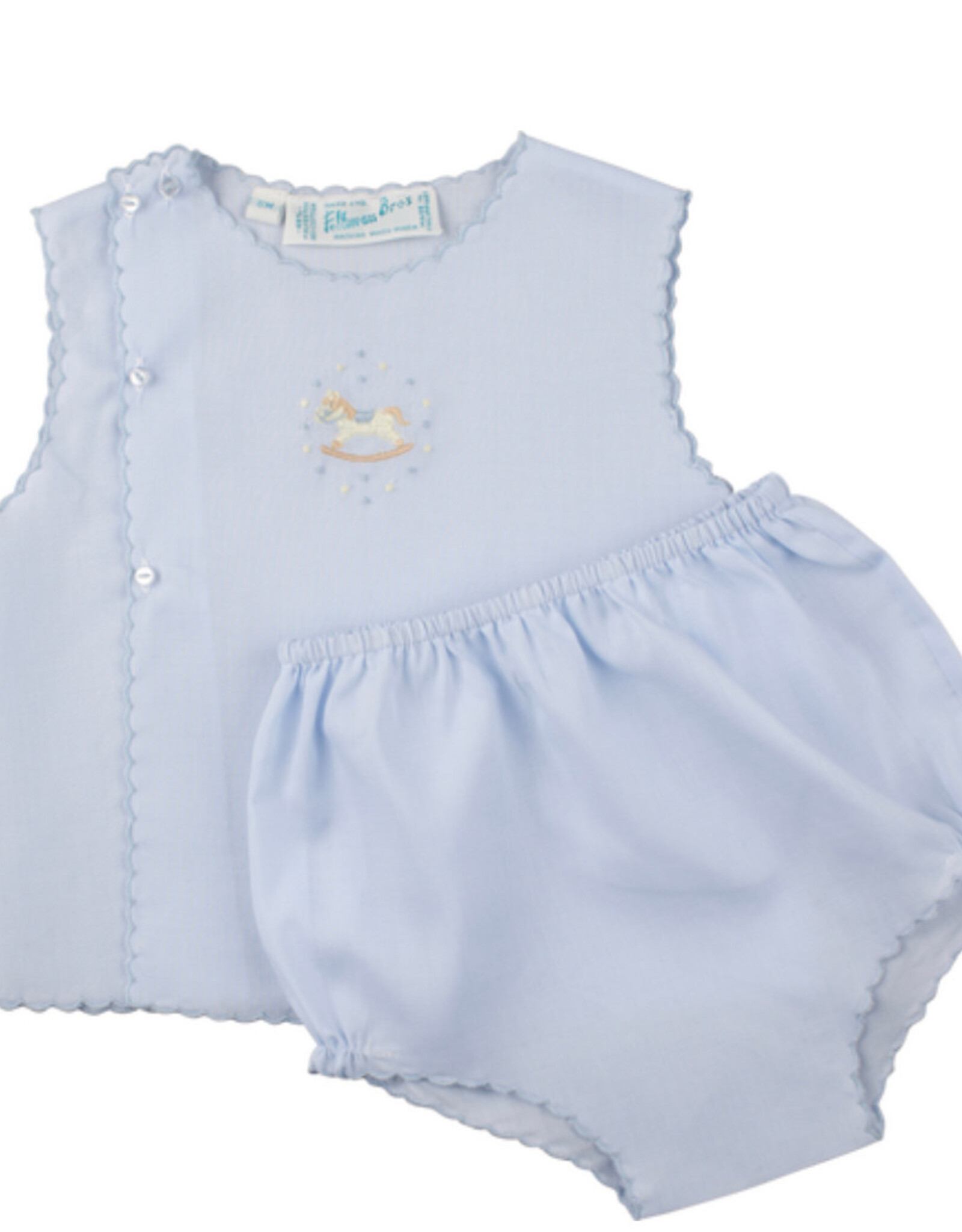 Feltman Brothers Boys Rocking Horse Diaper Set