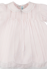 Feltman Brothers Pink Collared Lace Slip Dress