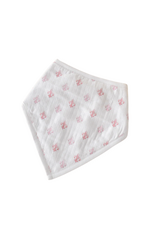 Nola Tawk Fleur de Rose Organic Muslin Bib
