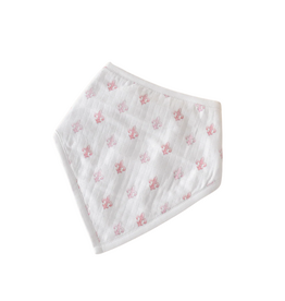 Nola Tawk Fleur de Rose Organic Muslin Bib