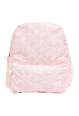 Apple of My Isla The Backpack Large, Pink Bows On Pink