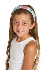 Two's Company Floral Crochet Headband