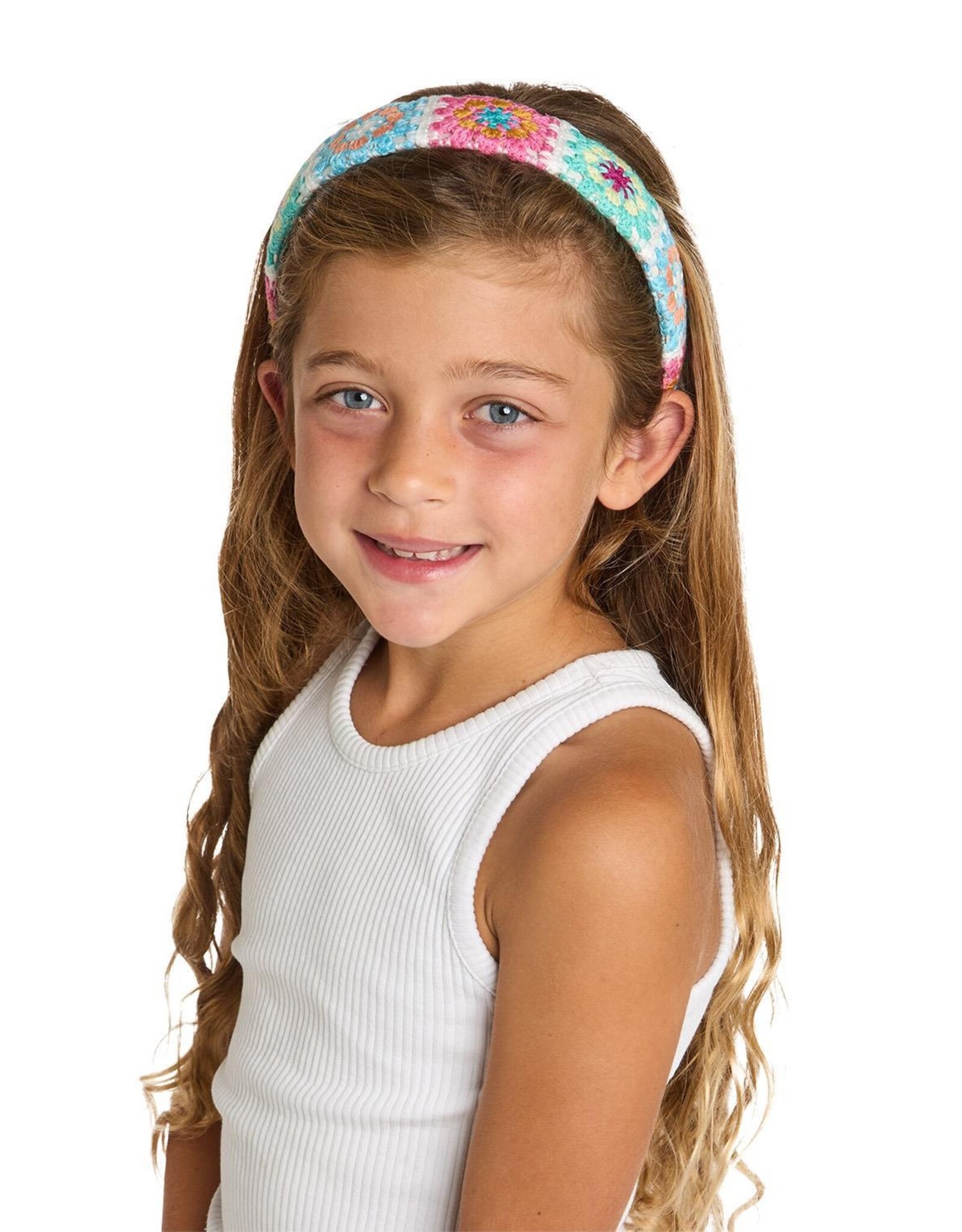 Two's Company Floral Crochet Headband