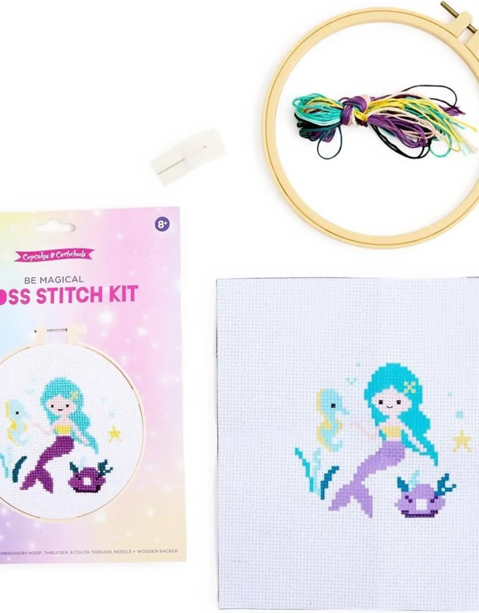 Two's Company Magical Cross Stitch Embroidery Craft Kit