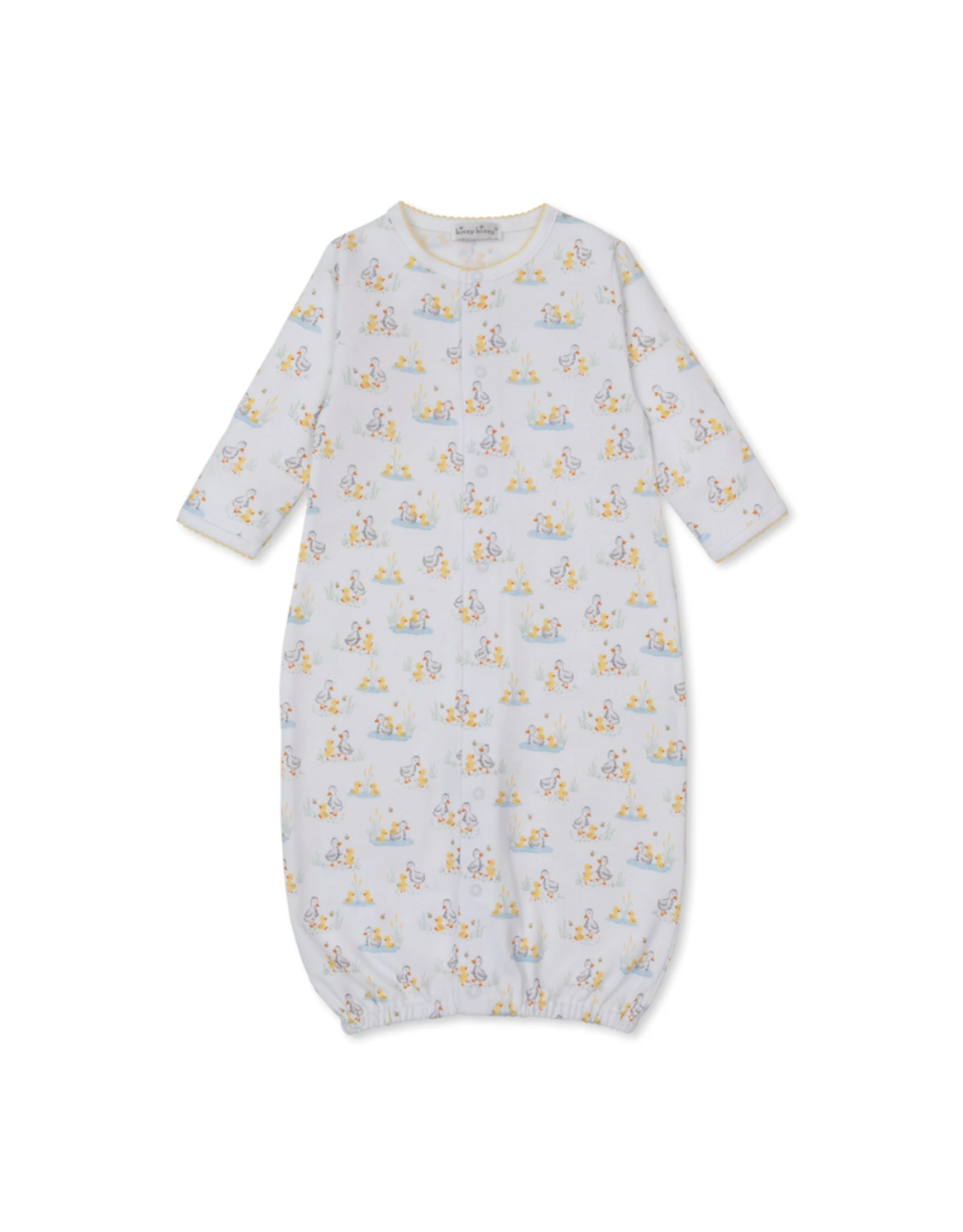 Kissy Kissy Duck Pond Paddles Print Conv Gown