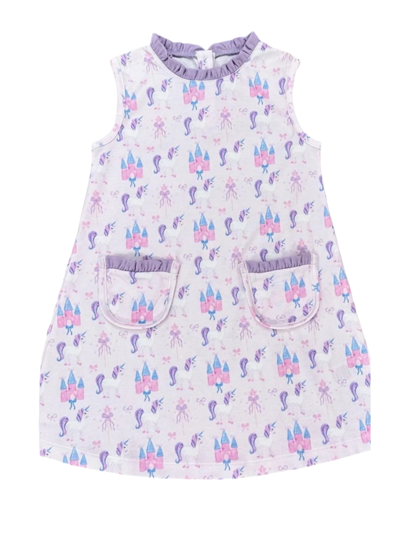 James and Lottie Margot Dress, Unicorn Knit