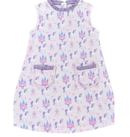 James and Lottie Margot Dress, Unicorn Knit