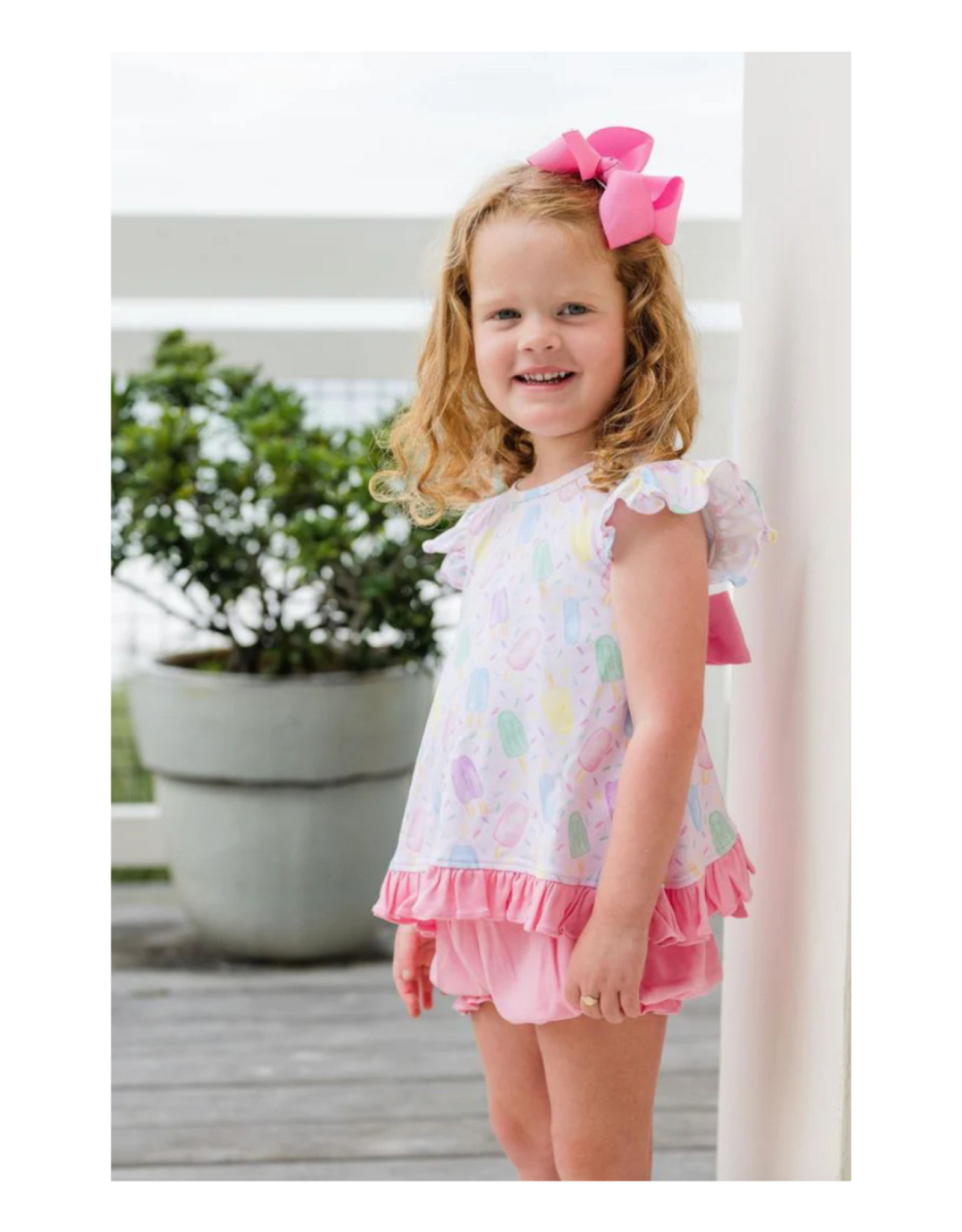 James and Lottie Mae Swing Bloomer Set, Sweet Summertime Knit