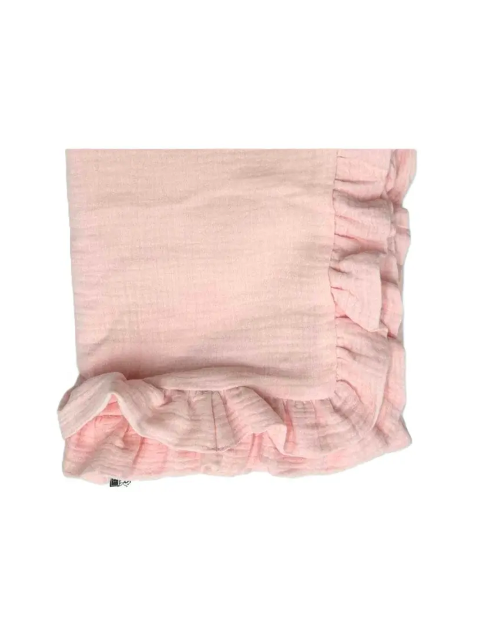 Ruffle Blanket, Pink