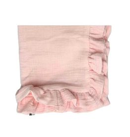 Ruffle Blanket, Pink