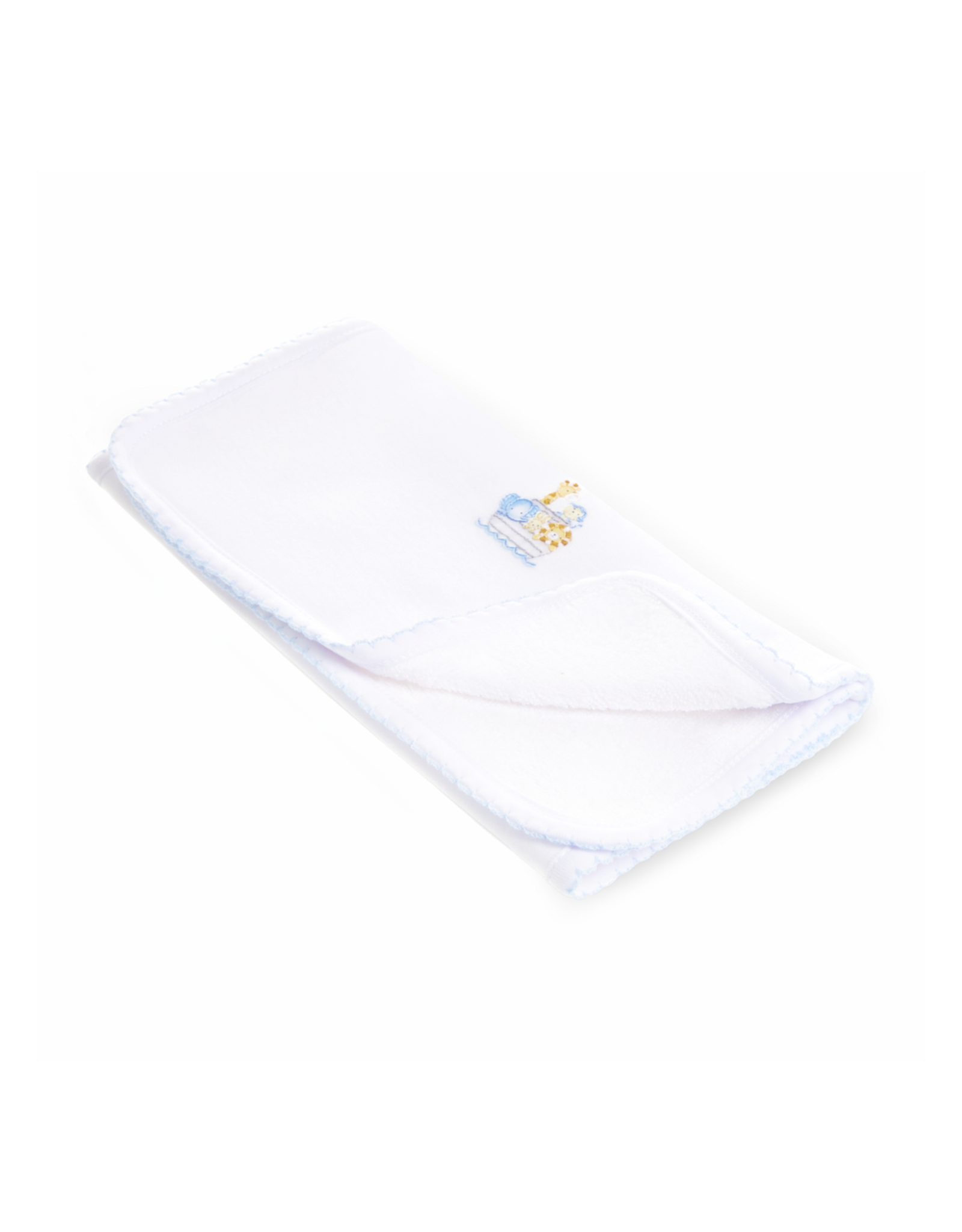 Magnolia Baby Noah's Ark Burp Cloth, Blue