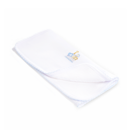Magnolia Baby Noah's Ark Burp Cloth, Blue