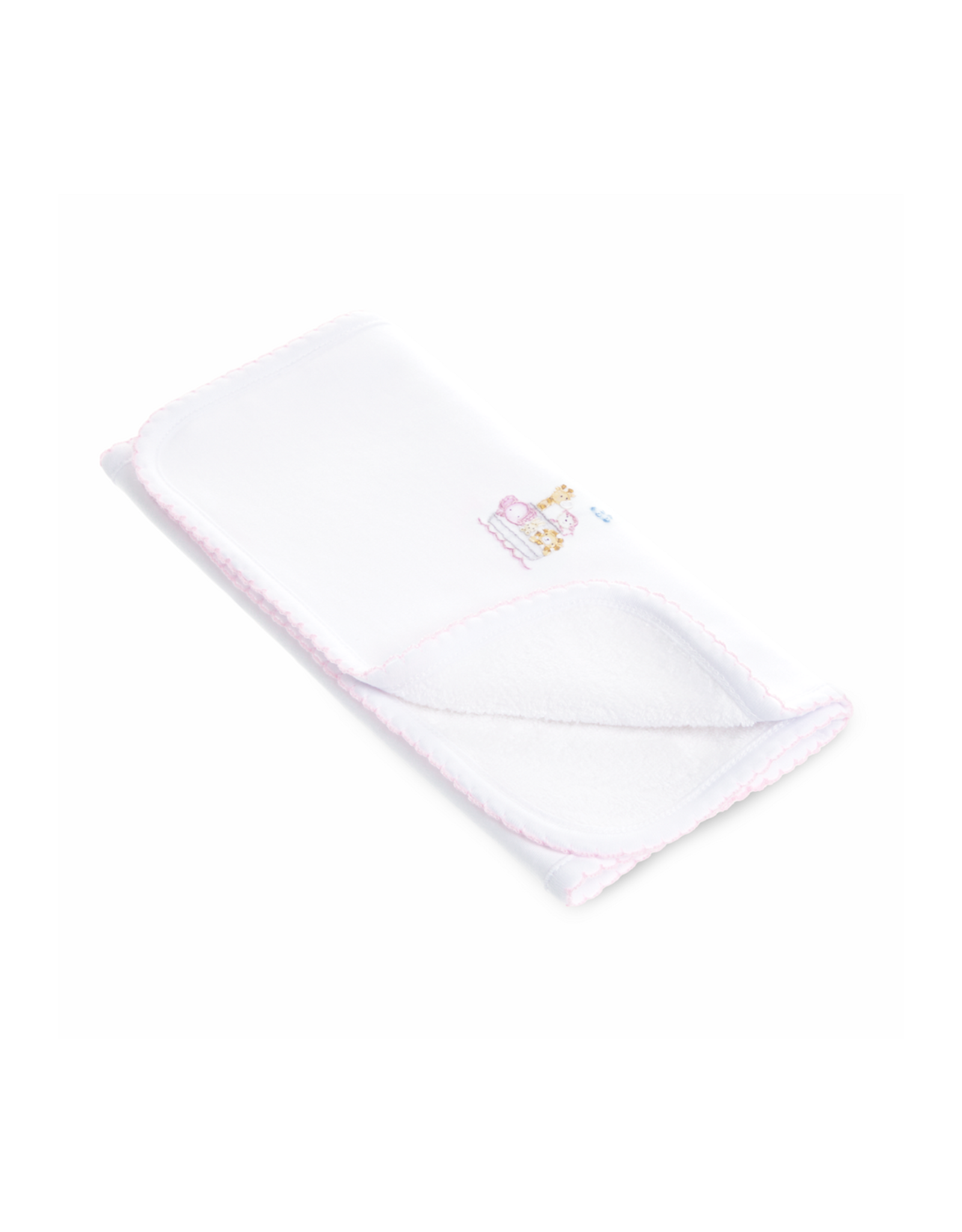 Magnolia Baby Noah's Ark Burp Cloth, Pink