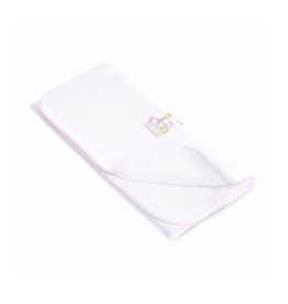 Magnolia Baby Noah's Ark Burp Cloth, Pink
