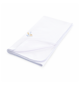 Magnolia Baby Noah's Ark Receiving Blanket, Blue