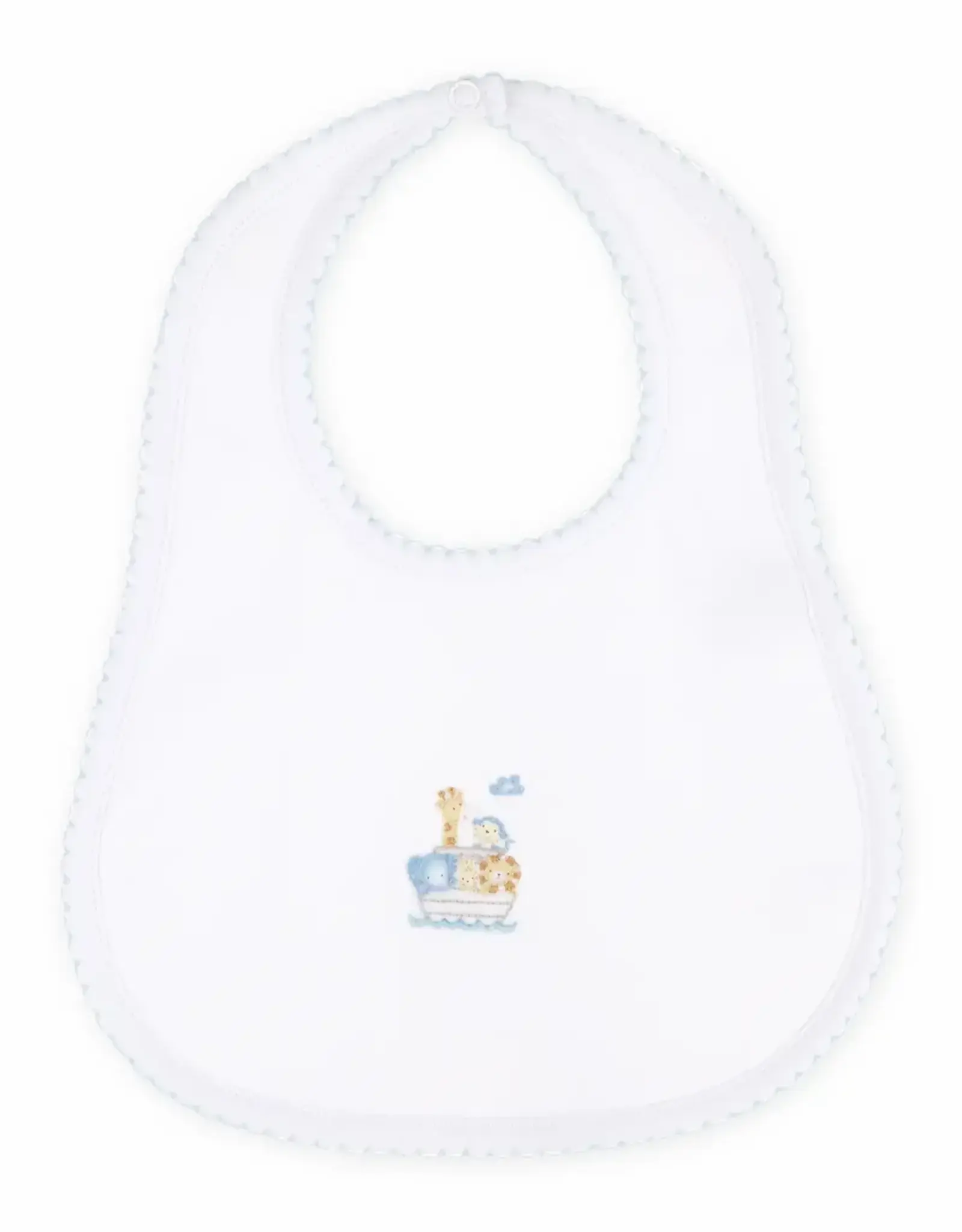 Magnolia Baby Noah's Ark Bib, Blue