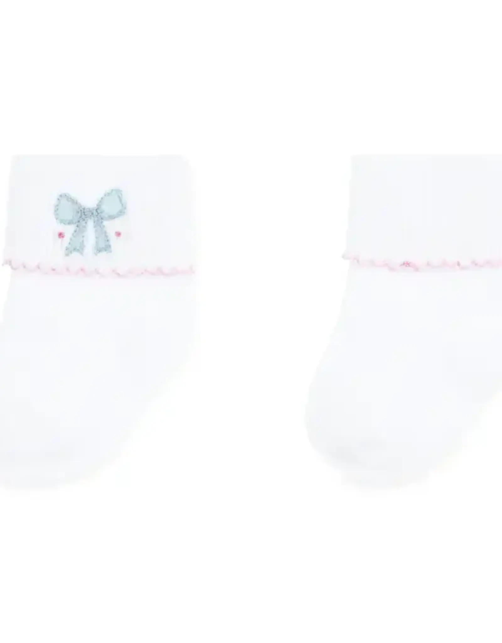 Magnolia Baby Evelyn's Classic Sock, Sky Blue