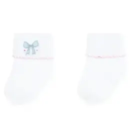 Magnolia Baby Evelyn's Classic Sock, Sky Blue
