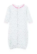 Magnolia Baby Evelyn's Classic Print Ruffle Converter, Sky Blue