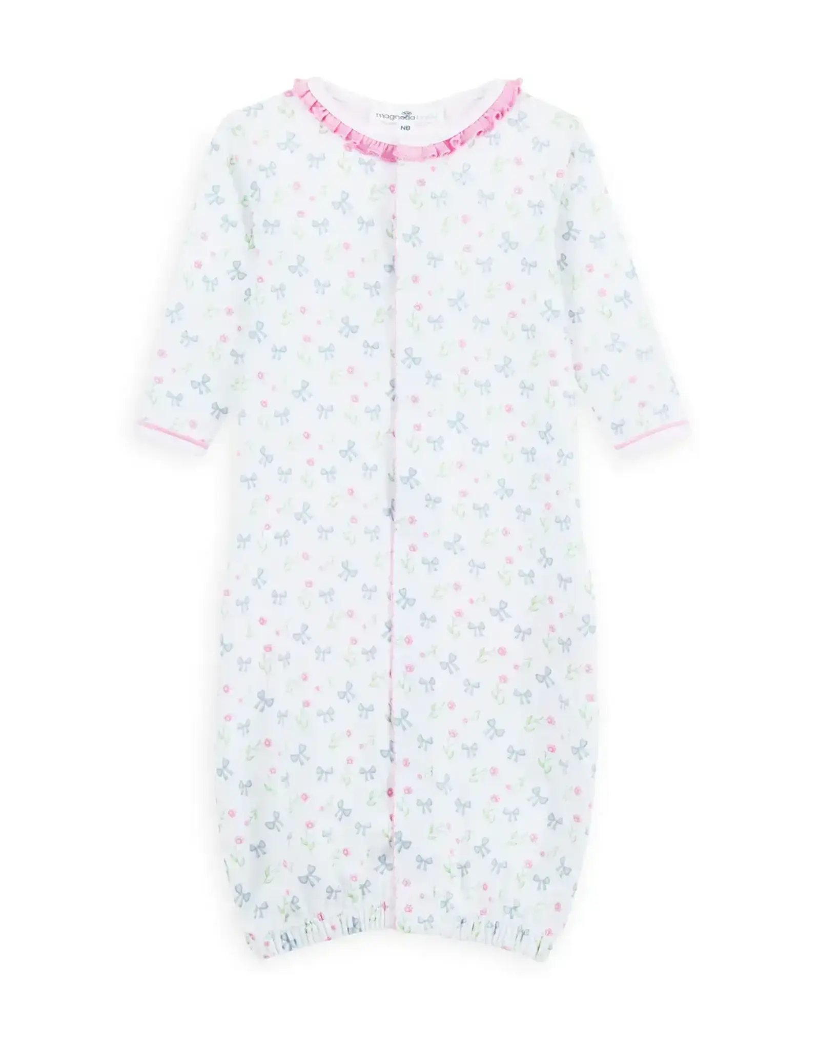 Magnolia Baby Evelyn's Classic Print Ruffle Converter, Sky Blue